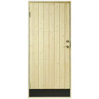 FÖRRÅDSDÖRR 10GR 9X20 RAK-V SPÅRAD, VÄNSTER, 10GRADER